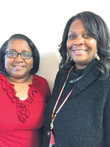 Shirley Wells (left) and Carolyn Simmons have been named to the leadership team at STEP, Inc.